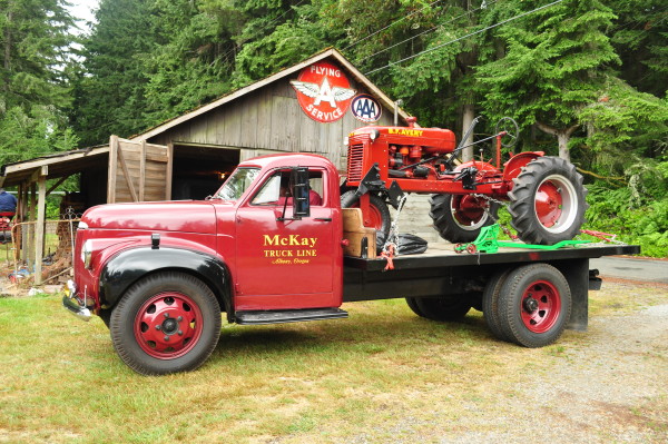1946 Studebaker Truck with 1945 BF Avery