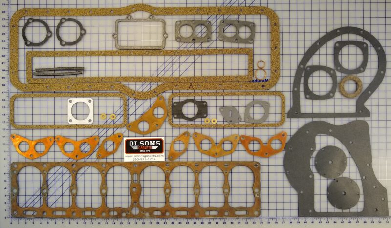 Vintage Valve Spring Cover Gasket Set – Fits 1937-1950 Chrysler 8-Cylinder (8-Piece Rubber Set)