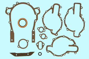 BEST Gasket Complete Timing Cover Gasket Set For Buick 215 300 V8 – 1961-1965 & Early 1966 (USA Made)